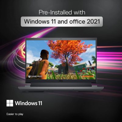 Dell Gaming G15 5530 – Intel 13th Gen i5-13450HX – (512GB – 8GB RAM) – Shadow Grey