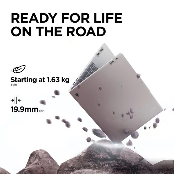Lenovo Slim 3 - Intel Core i3 12th Gen - (512GB – 8GB RAM) – Grey - Image 4