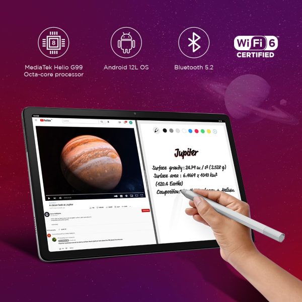 Lenovo tab m10 fhd plus 3rd gen | 10. 6 inch fhd 2k display | 4gb ram, 128gb storage - image 2
